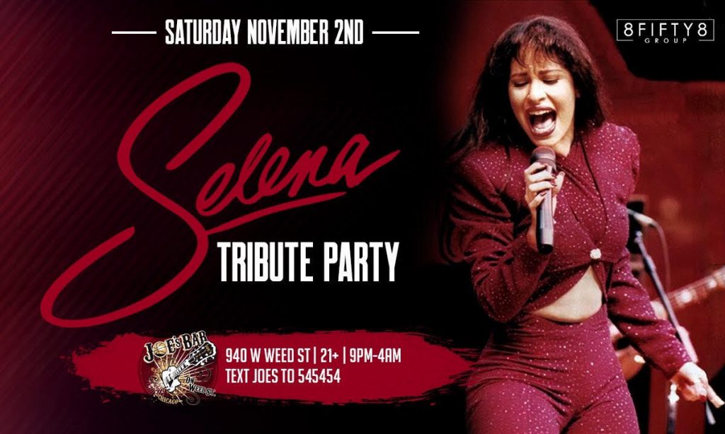 Selena Tribute Party at Joe's Bar Chicago 8segundos Chicago
