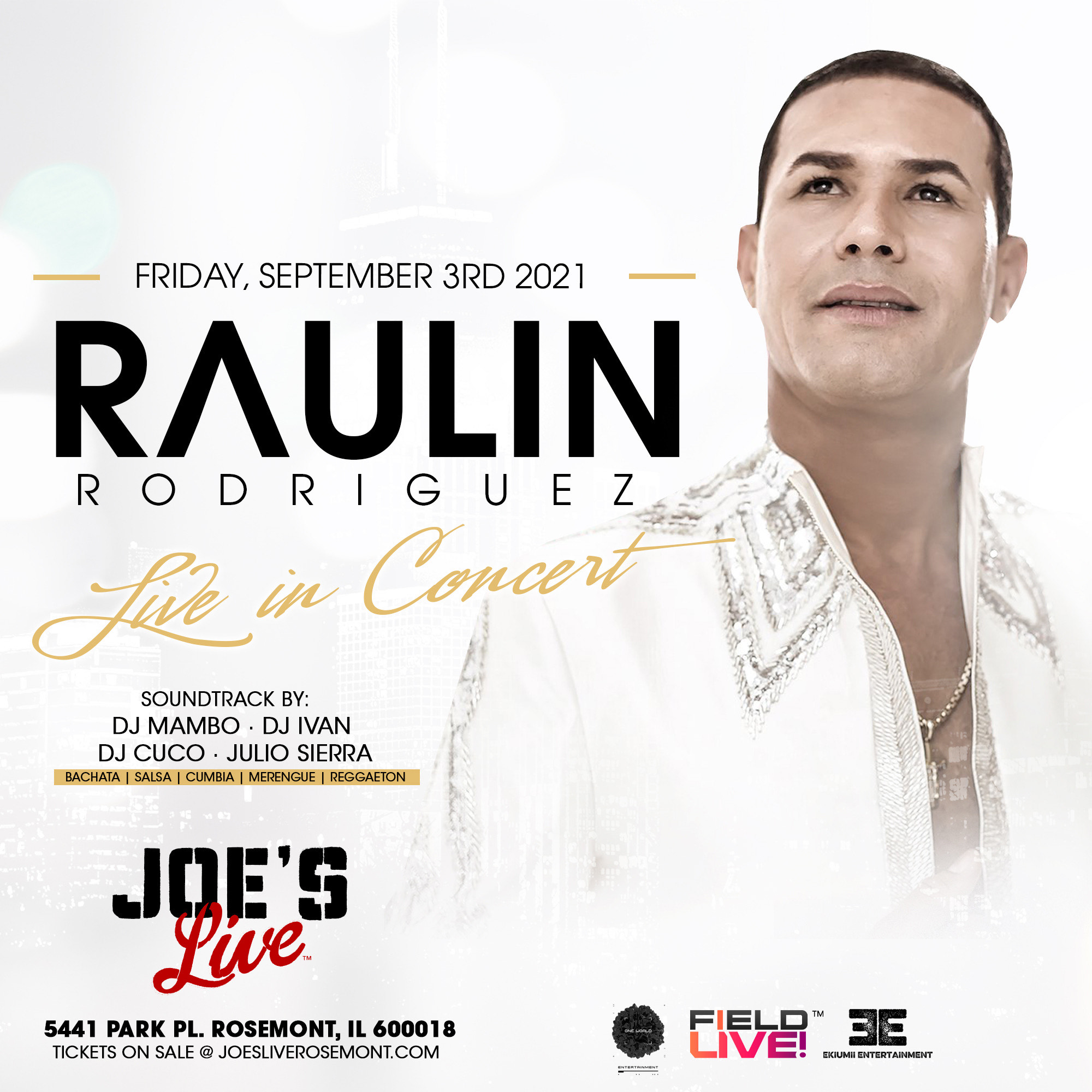 Raulin Rodriguez Live in Concert 8segundos Chicago